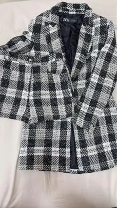 ZARA ツイードセットアップ