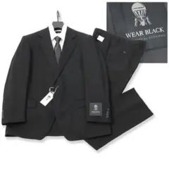 725新品☆ 五大陸 フォーマル礼服 WEAR BLACK ブラックスーツBB6