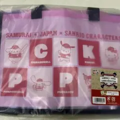 侍ジャパン×サンリオキャラクターズ　タイトーくじ B賞クリアトートバッグ