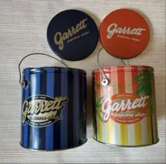 値下げ！Garrett ギャレット　ポップコーン1ガロン　空き缶 2個