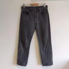 リーバイス501 0658 80s 先染めブラックW32 L34 usa製