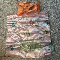 ピーターラビット トートバッグ サテン