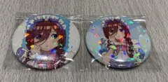 五等分の花嫁　三玖　缶バッジ　2個　まとめ売り　おまけ付き　メルヘンメイド