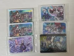原神 ウエハース カード シール 6点セット