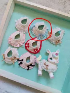 【つくし様】専用　kumukuku lulupi 馬着 水色のサムネイル