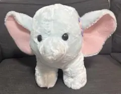 新品　ゾウのシンフォニー　BIGぬいぐるみ　花かざり　ぴあの　高さ約40cm