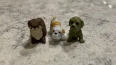 ミニチュア 動物 フィギュア 3点セット