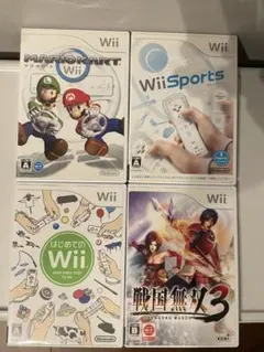 【まとめ売り】★Wii★ソフト４本セット
