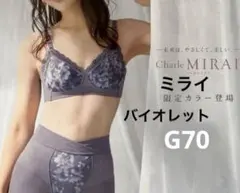 thanks.　シャルレ　ミライ　ブラ　F80 ＆　ショーツ　L 2026年最新】シャルレ ミライブラジャーの人気アイテム - メルカリ