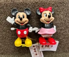 ディズニー　レトロ　ミッキーマウス　タップダンス　ゼンマイ　フィギュア　飾り物 ディズニー レトロ ミッキーマウス タップダンス ゼンマイ