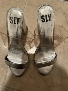 SLY クリアストラップ ハイヒール シルバー Mのサムネイル