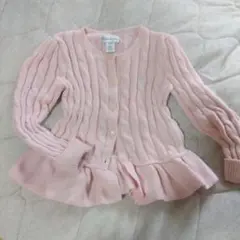 Ralph Lauren ピンクカーディガン 24M