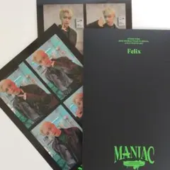 スキズ フィリックス 4カットフォトカード StrayKids MANIAC