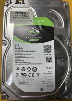 SEAGATE SATA 3TB 3.5インチ