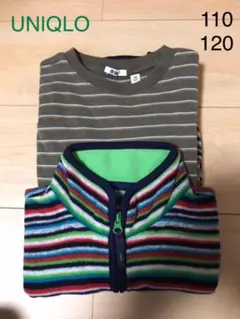 UNIQLO ユニクロ 長袖Tシャツ　110  フリース  120