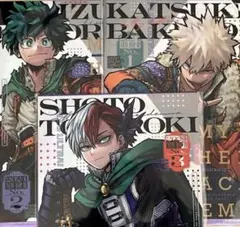 僕のヒーローアカデミア　最強ジャンプ クリアファイル3種