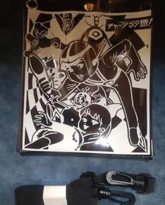 チャージマン研 黒　クリア サコッシュ