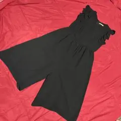 Khaju シップス カージュ オールインワン ネイビー 紺 フリル パンツのサムネイル