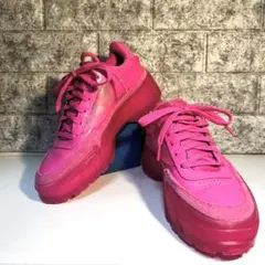 【厚底5cm】美品 リーボック クラブC カーディB コラボ ピンク 23cm