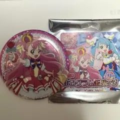 映画 キミとアイドルプリキュア ブルジュラホログラム缶バッジ キュアワンダフル