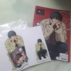 SAKAMOTO DAYS しゃがみこみver アクリルスタンド　缶バッジ　南雲