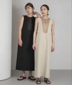 ラヴジー フロントシアーベストワンピースのサムネイル