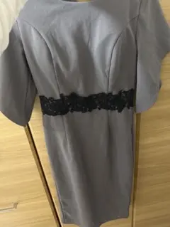 Tika グレー タイトドレス