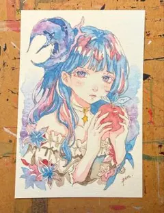 絵師100人展 ふーみ 複製原画 - メルカリ