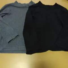 3 ユニクロ キッズ長袖 2枚セット インナー