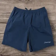 s*u様 最終値下　SATURDAYS SURF ナイロンショーツ　S 黒のサムネイル