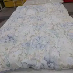 羽毛掛け布団 中古 花柄 150cm x 210cm
