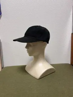 kijima takayuki コットン　6パネルベースボールキャップ　黒