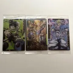 ジョジョの奇妙な冒険戦闘潮流　ウエハース　ジョセフ　シーザー　セット
