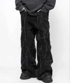 2026年最新】JOHNNY WOLF デニムカラー：ブラック メンズ デニム