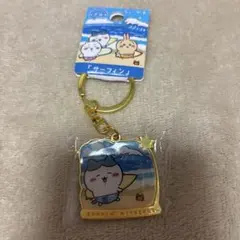 【匿名配送】ご当地ちいかわ　キーホルダー　ハチワレ　サーフィン