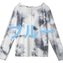 GRL グレイル タイダイ柄メロウシアートップス[dk877]