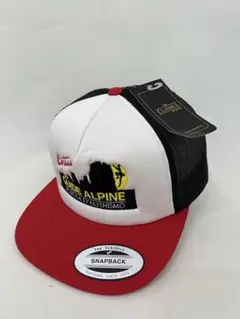 【Cortina GUIDE ALPINE】トラッカーキャップ　レッド　ブラック