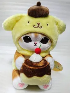 mofusand × サンリオ ポムポムプリン ぬいぐるみS 新品未使用タグ付き
