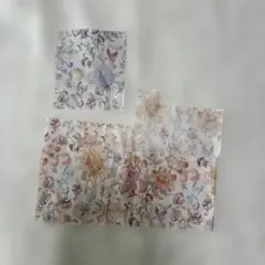 リバティハギレ【15】 バタフライヴァイン　生地幅×10cm