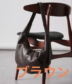 新品】CLEL 2way ハーフムーンバッグ ブラウン - メルカリ