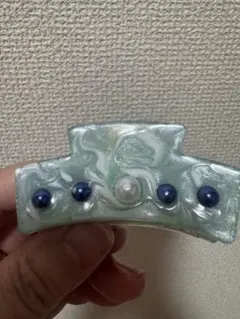 レジンヘアクリップ