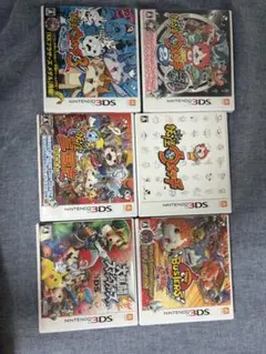 妖怪ウォッチ Nintendo 3DS ソフト 6本セット - メルカリ