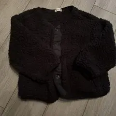branshes ブラック もこもこアウター