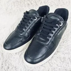 BALR.　ボーラー　レザー　スニーカー　ブラック　メタルロゴ　26.5cm
