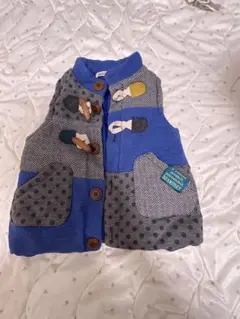 Branshes ベビーベスト 青系