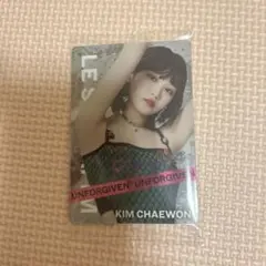 LE SSERAFIM KIM CHAEWON トレカ UNFORGIVEN