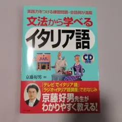 文法から学べるイタリア語のサムネイル
