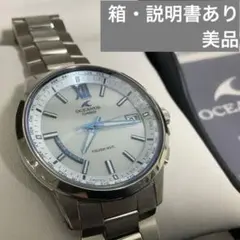 【動作確認済み】OCEANUS 電波ソーラー腕時計（OCW-T150-1AJF）