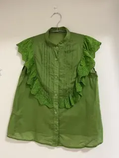 【SLY】COTTON LACE FRILL トップス