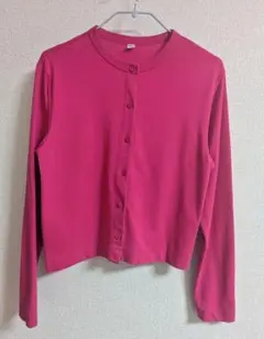 UNIQLO ピンク カーディガン
